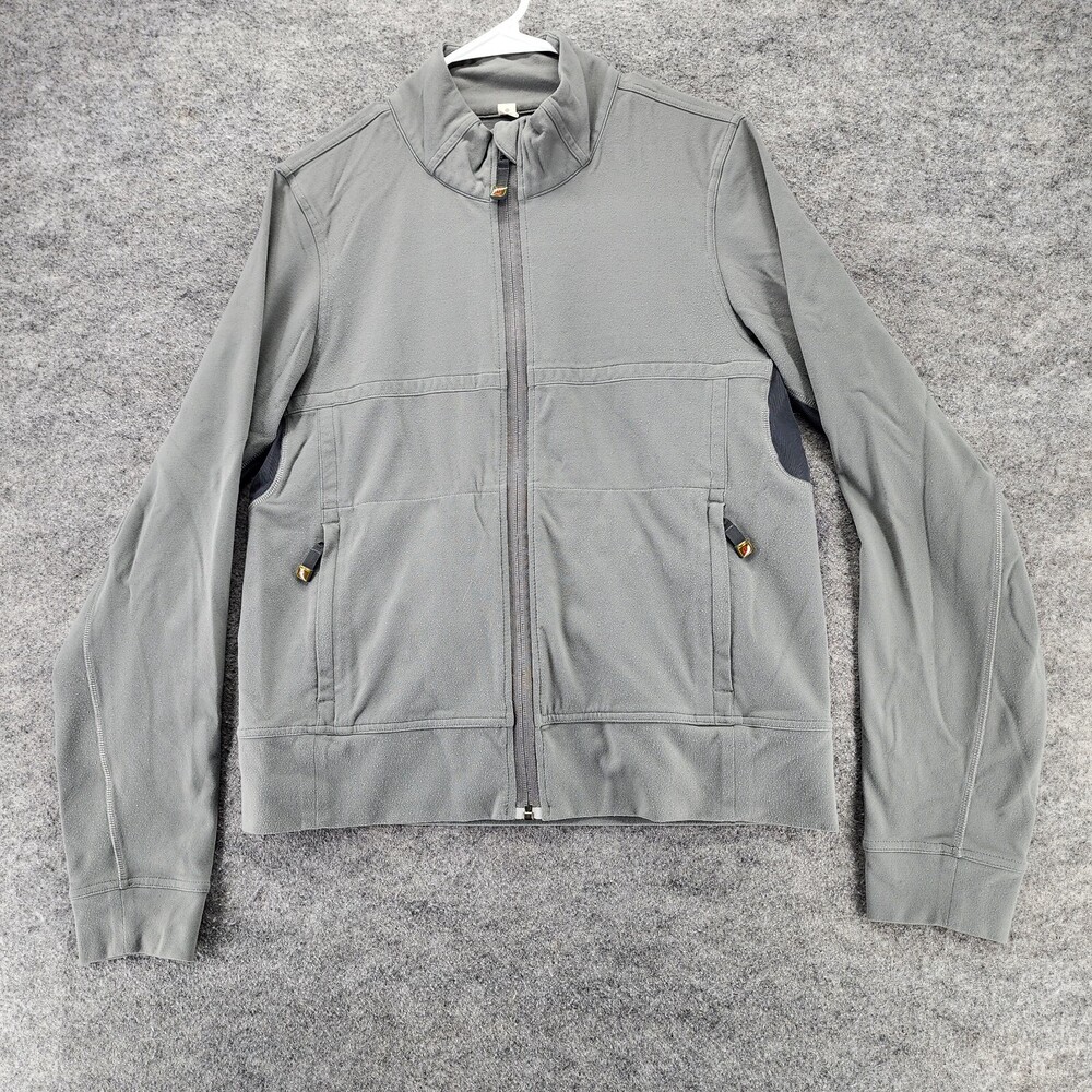 Lululemon Jacket Womens Small Full Zip Gray Mock Neck
